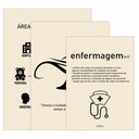 Ver imagem 4 de Kit 3 Quadro Decorativo Enfermagem Consultório Médico Faculdade 28x20cm