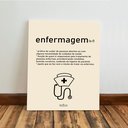 Ver imagem 7 de Kit 3 Quadro Decorativo Enfermagem Consultório Médico Faculdade 28x20cm