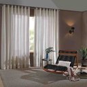 Ver imagem 1 de Cortina Duo 5,40 X 2,80 M Mônaco Areia Bella Janela 649033222101011.168