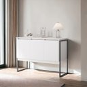 Ver imagem 1 de Buffet Elegante com 3 Portas Turim Branco Preto