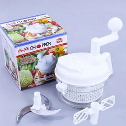 Cortador Triturador Moedor Processador e Picotador Manual de Alimentos com Separador de Ovos e Secad - 8