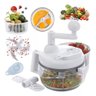 Cortador Triturador Moedor Processador e Picotador Manual de Alimentos com Separador de Ovos e Secad - 1