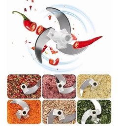 Cortador Triturador Moedor Processador e Picotador Manual de Alimentos com Separador de Ovos e Secad - 6