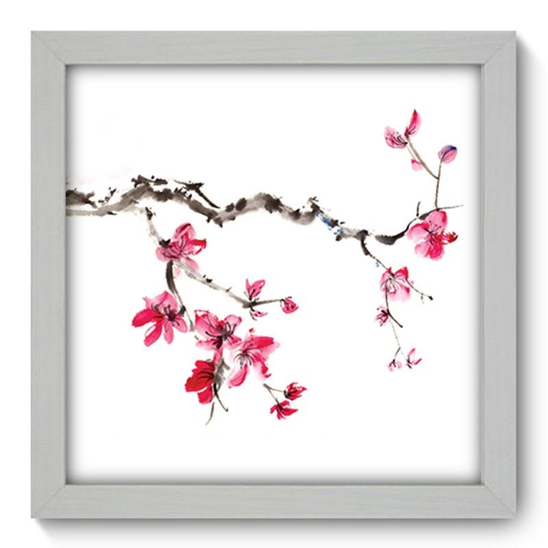 Quadro Decorativo - Galho - 026qdfb Menor preço em Quadro Decorativo - Galho - 026qdfb