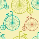 Ver imagem 2 de Papel de Parede Adesivo - Bicicleta Antiga - 047ppv