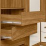 Dormitorio Modulado Casal 7 Portas 0320 Freijo Off White Moval Freijo Off White - 9