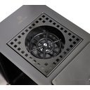 Ver imagem 5 de Cuba Cozinha Gourmet Multifuncional Preta Lixeira Lava Copos