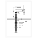 Ver imagem 4 de Torneira Misturador Monocomando Rose Gold Fosco Quadrado Para Banheiro M0101RF Harmony Misturador Ba