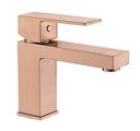 Ver imagem 1 de Torneira Misturador Monocomando Rose Gold Fosco Quadrado Para Banheiro M0101RF Harmony Misturador Ba