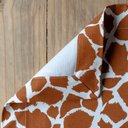 Ver imagem 1 de Kit Jogo Americano 8 Lugares Mesa Posta Cor Girafa 52x36cm:girafa Marrom