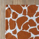 Ver imagem 3 de Kit Jogo Americano 8 Lugares Mesa Posta Cor Girafa 52x36cm:girafa Marrom