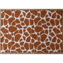 Ver imagem 5 de Kit Jogo Americano 8 Lugares Mesa Posta Cor Girafa 52x36cm:girafa Marrom