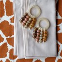 Ver imagem 2 de Kit Jogo Americano 8 Lugares Mesa Posta Cor Girafa 52x36cm:girafa Marrom