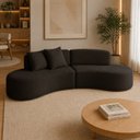 Ver imagem 1 de Sofá Luxuoso Modular Sala de Estar 200cm Vonetta