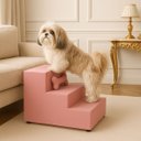 Ver imagem 5 de Escadinha para Pet Escada Filhotinhos Subir no Sofá e Cama Rosa