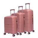 Ver imagem 1 de Conjunto de Malas de Viagem Polipropileno Barcelona Swiss Move Rose