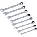 Ver imagem 3 de Jogo de Chave Combinada com Catraca 8Pcs 8-19Mm Worker