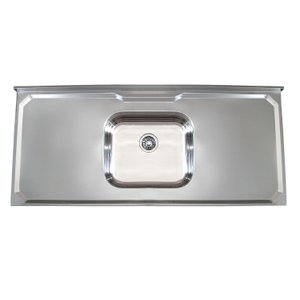 Pia de Inox 1,00 X 0,53 Lisa