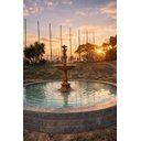Ver imagem 1 de Chafariz Boneco 2m Lisboa Ferro Fundido Jardim de Luxo