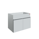 Ver imagem 1 de Gabinete Banheiro Madeira S/pia 60 Cm Mdf Cld 0106 Branco