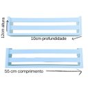 Ver imagem 4 de Nicho Para Livro e Brinquedo Prateleira Para Quarto Criança Mdf 55cm