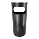 Ver imagem 2 de Cinzeiro Lixeira em Plástico com Aro em Alumínio