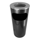 Ver imagem 1 de Cinzeiro Lixeira em Plástico com Aro em Alumínio