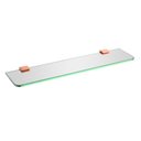 Ver imagem 1 de PRATELEIRA PARA BANHEIRO LEXXA ROSE GOLD 50CM LX7163RG