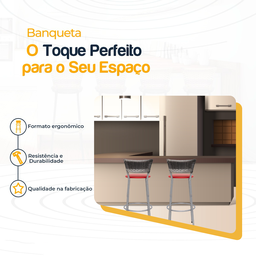 Kit 2 Banquetas Alta Vime Junco Degradê Sacada Àrea Gourmet Balcão Ilha Bancada bar piscina Cozinha - 3