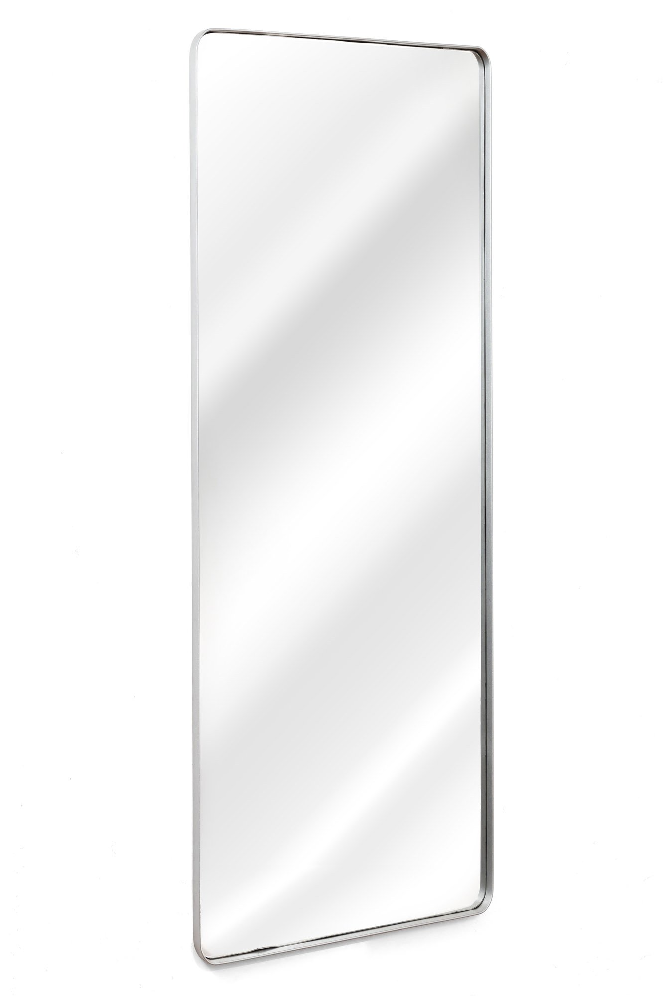 Espelho Retangular com Moldura em Metal 170 x 70cm Prata - 3