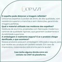 Ver imagem 6 de Espelho Corpo Inteiro 170x70cm Retangular Moldura em Alumínio Prata Designer Moderno C/ Sup. Chão