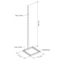 Ver imagem 5 de Expositor Central com 4 Suportes pra Bolsa Encaixe Rápido Comac
