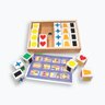 Jogo Educativo Cubos de Memoria Ref.:4210 Carimbras Ref. 4210 1 ano + - 1