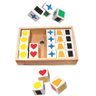 Jogo Educativo Cubos de Memoria Ref.:4210 Carimbras Ref. 4210 1 ano + - 3