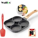 Ver imagem 2 de Frigideira Panela Engrossado Omelete Pan Antiaderente Walfos Fabricante de Madeira