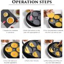 Ver imagem 5 de Frigideira Panela Engrossado Omelete Pan Antiaderente Walfos Fabricante de Madeira