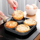 Ver imagem 1 de Frigideira Panela Engrossado Omelete Pan Antiaderente Walfos Fabricante de Madeira