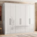 Ver imagem 4 de Roupeiro 6 Portas Casal Paris Branco