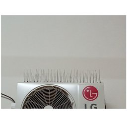 Afasta Pombo 50cm Kit 3 Unidades Aves Praga Doença Ninho Fezes Espicula - 5