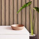 Ver imagem 2 de Papel de Parede Adesivo Ripa de Madeira Cedro Gh Papel de Parede 2,8m