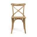 Ver imagem 2 de Cadeira Paris OAK Natural de Madeira de Carvalho - 2 cadeiras
