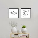 Ver imagem 2 de Quadro Decorativo Barcelona Enjoy Life 24X24 cm 24 X 24 cm