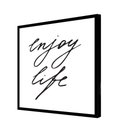 Ver imagem 3 de Quadro Decorativo Barcelona Enjoy Life 24X24 cm 24 X 24 cm