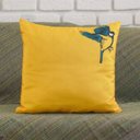 Ver imagem 6 de Kit com 4 Capas para Almofadas Decorativas Pássaros Amarelo