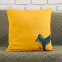 Ver imagem 4 de Kit com 4 Capas para Almofadas Decorativas Pássaros Amarelo