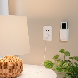 Suporte de Parede para Controle Remoto Tv e Ar Condicionado- Branco - 9