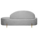 Ver imagem 7 de Sofá Orgânico Maitê 2 Lugares 180cm e Puff Linho Cinza Sofa Store