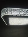 Ver imagem 3 de Lustre Plafon Led Gemini 24w 40x40 Céu Estrelado Acrílico Branco Frio 6500k Bivolt