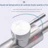 Torneira de Cozinha Monocomano Inox 304 Escovado Bica Movel - 10