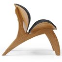 Ver imagem 6 de Kit 4 Poltronas Decorativa Orgânica Sala Living Kadosh L02 Linho Chumbo - Lyam Decor